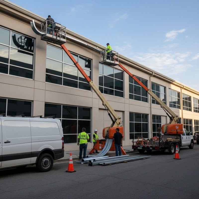 Industrial Gutter Repair